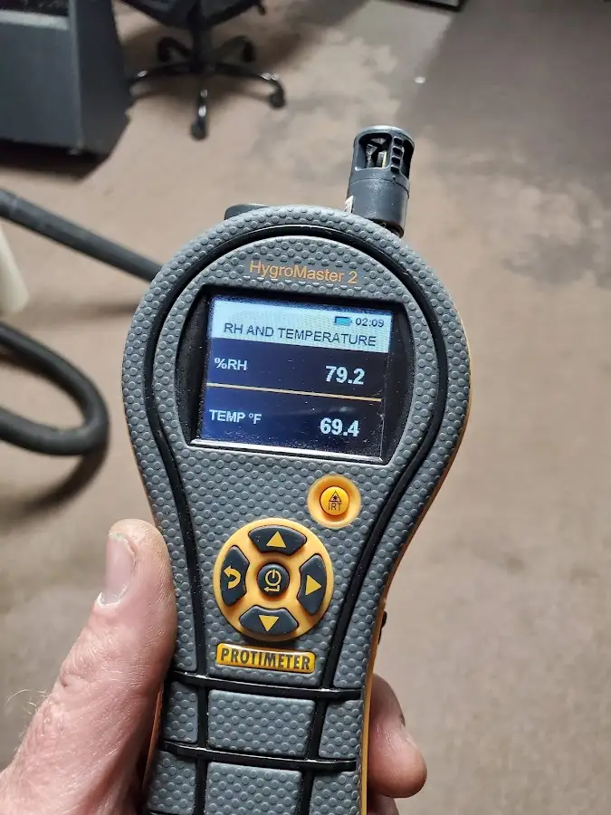 Moisture meter humidity assessment for Fire & Smoke Damage Restoration in Killingworth